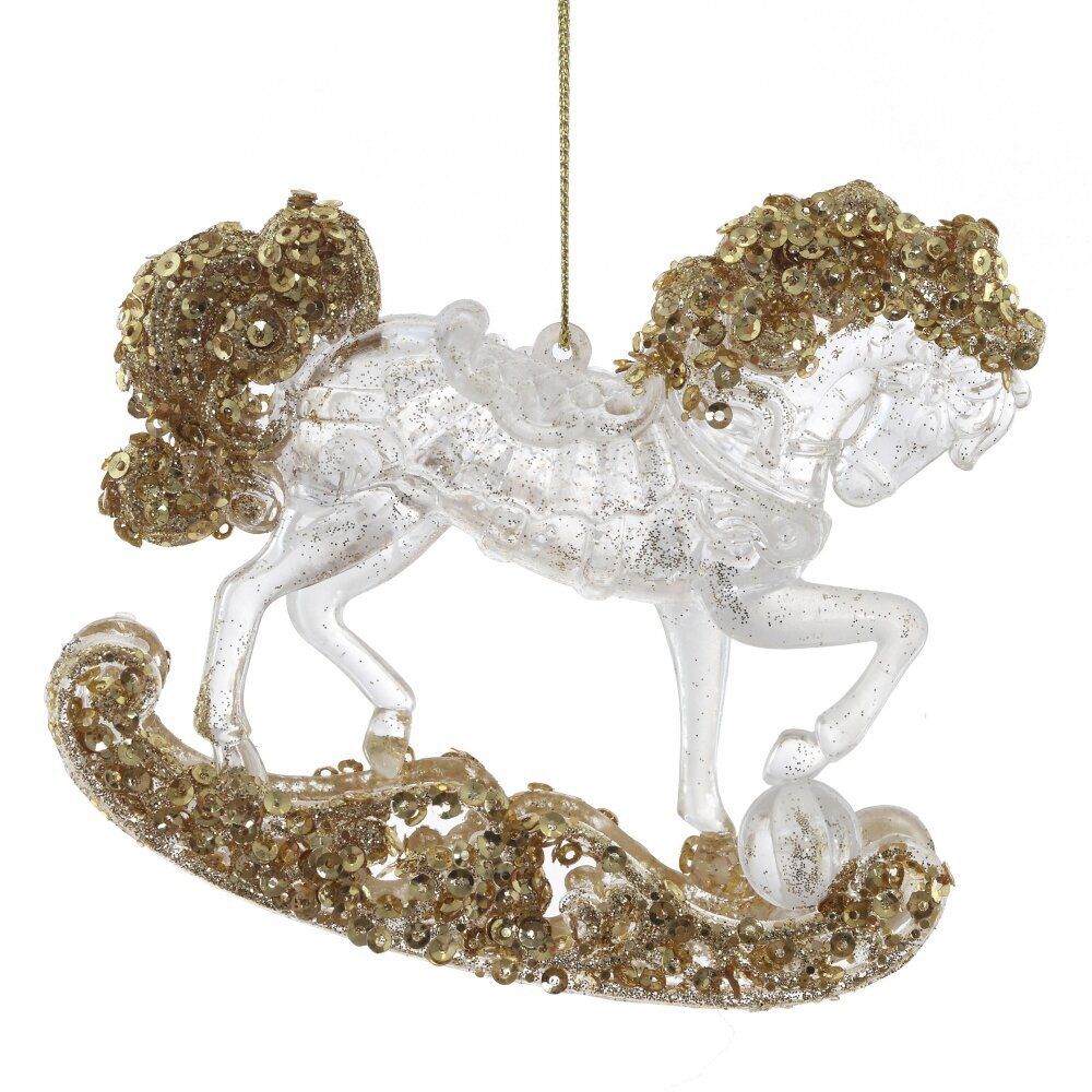 GAEM Украшение новогоднее "Лошадка", L11 W2 H10 см