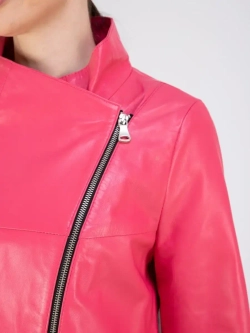 Кожаная куртка демисезонная косуха