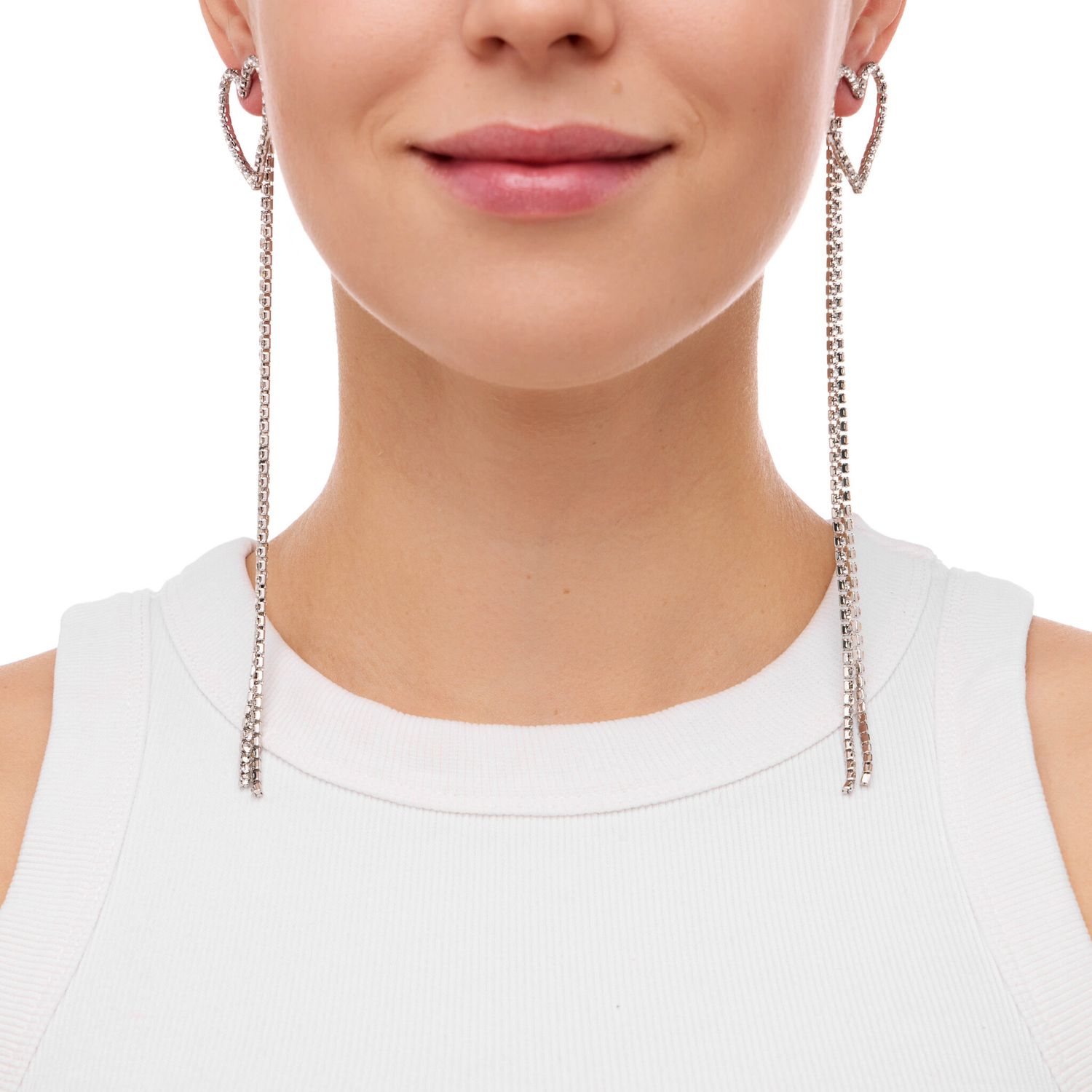 Серьги Shiny Heart Earrings