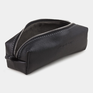 Ключница Coffre из кожи теленка, черного цвета