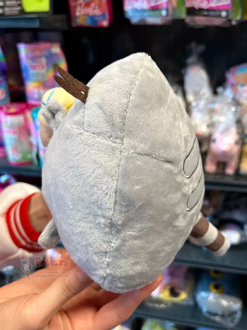 Мягкая игрушка Пушин Кот Кэт плюшевый котик с морожкой