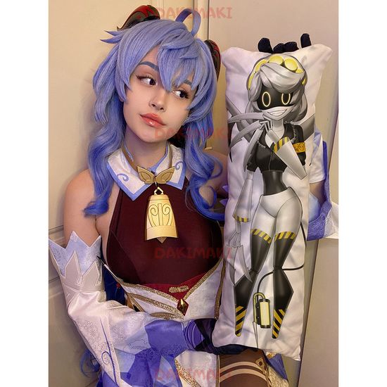 Мини дакимакура Джей и Ви Дроны Убийцы арт. M1212, 60х20 см