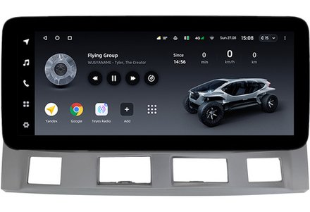 Магнитола для Toyota Estima 3 2006-2019 (без JBL и 360) - Teyes LUX ONE ROUND монитор 12.3", Android 10, ТОП процессор, CarPlay, 4G SIM-слот