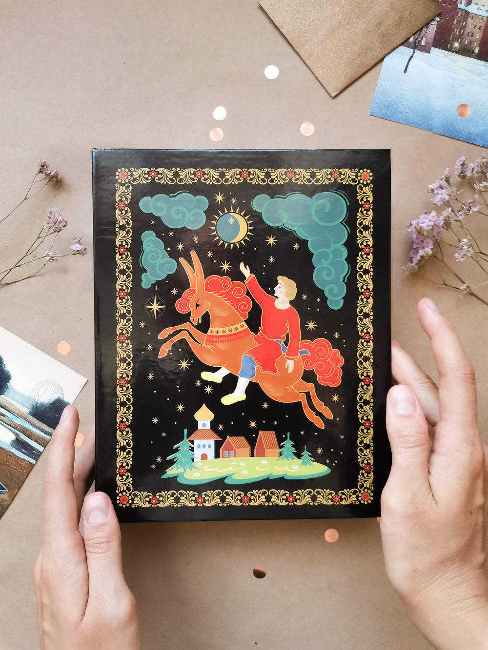 Фотоальбом на 200 фото 10х15 см, пластик. листы Russian souvenir Молодец