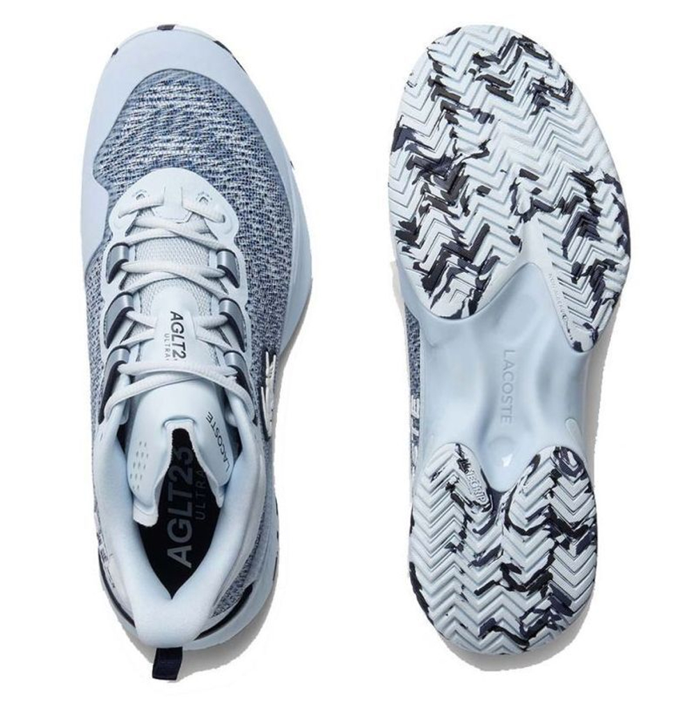 Мужские кроссовки теннисные Lacoste Sport Medvedev AG-LT23 Ultra - небесный