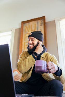 Термокружка Klean Kanteen Rise Mug 12oz (355 мл) Dusty Orchid