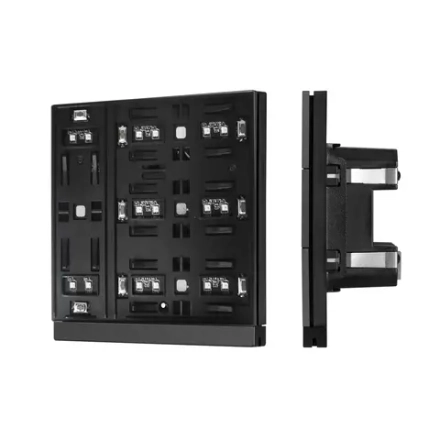 Механизм для панели управления KNX-304-22-IN Black Arlight 051688