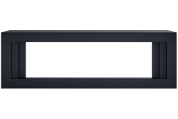 Каминокомплект Line 60 (Разборный) - Серый графит с очагом Vision 60 LOG LED