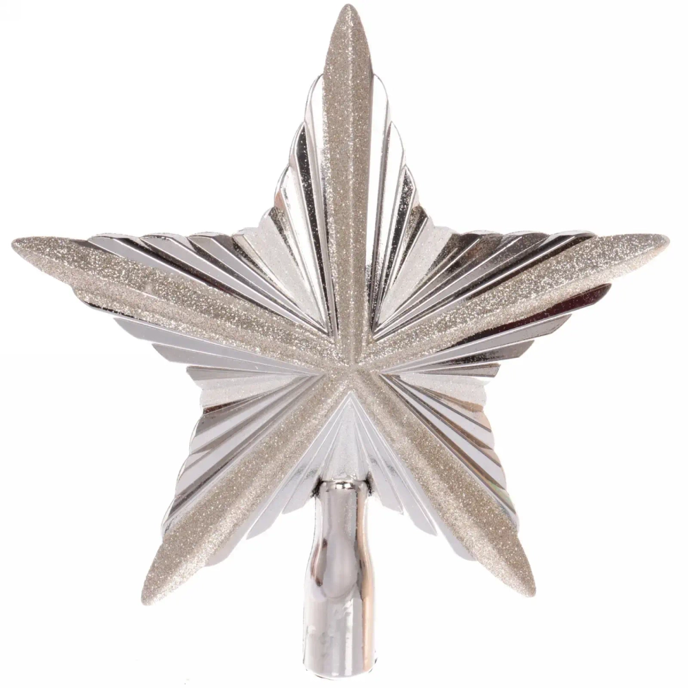 Верхушка на ёлку SHINE «Holiday» 20 см,light champagne