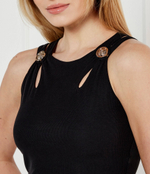 Топ ZAMA GUESS - черный(W5RP13 KAQL2)