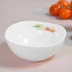 Салатник 250мл 11,4*4,8см Лилия, треугольная форма, опаловое стекло, MILLIMI