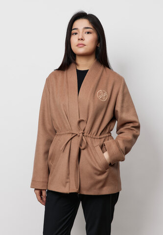 Шапан шерстяной на кулиске MURA SYZYGY CAMEL