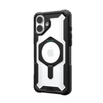 Защитный прозрачный чехол MagSafe с подставкой UAG Plasma XTE для iPhone 16 Plus Полупрозрачный композитный гибридный чехол со встроенной подставкой, высоким уровнем защиты при падении и вырезом для Контроллера камеры