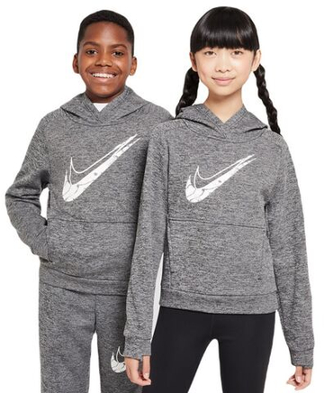 Кофта для мальчика теннисная Nike Kids Multi Stain Repel Therma-Fit - серый