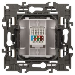 14-3107-02 ЭРА Розетка RJ45, IP20, сл.кость