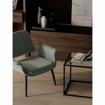 Лаунж-кресло hilde, шенилл, серое