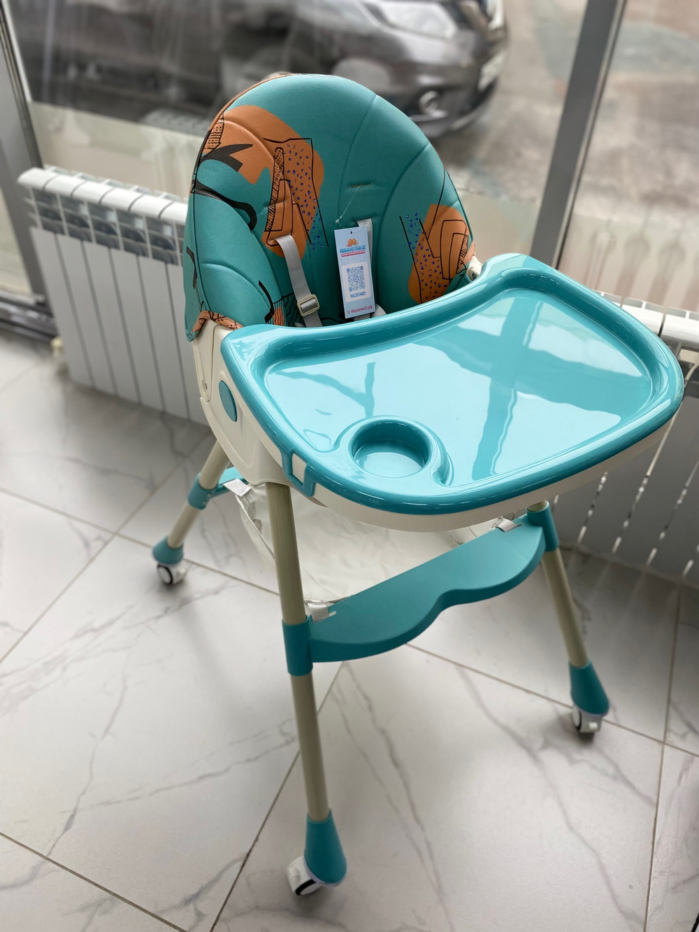 Стул для кормления luxmom Q2 Синий