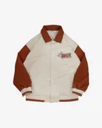 Бомбер SoWhat? Оверсайз Песочный