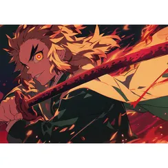 Постер Kyoujurou Rengoku - Demon Slayer