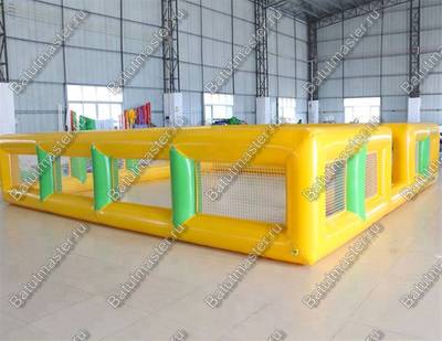 Надувная игровая комната "Солнечный" размер 8*8*1,5 м