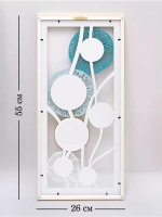 Декор для дома на стену 27*57 см