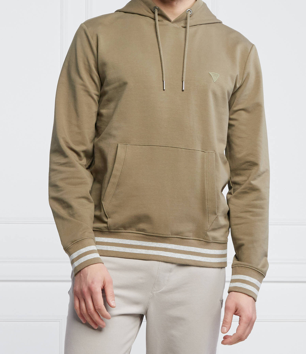 Худи christian GUESS - оливковый (M2RQ52 K6ZS1)