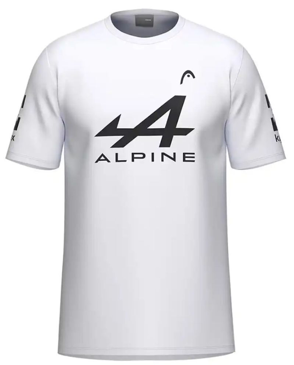 Мужская теннисная футболка Head Arturo Coello Sponsors - white