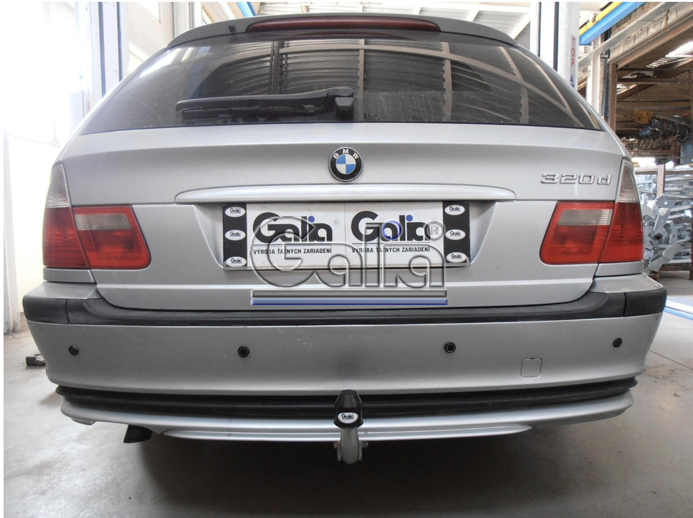 Фаркоп оцинкованный Galia B009A для BMW 3-Series E46 седан/универсал/купе 1998-2005(паспорт и сертификат в комплекте)(без электрики)