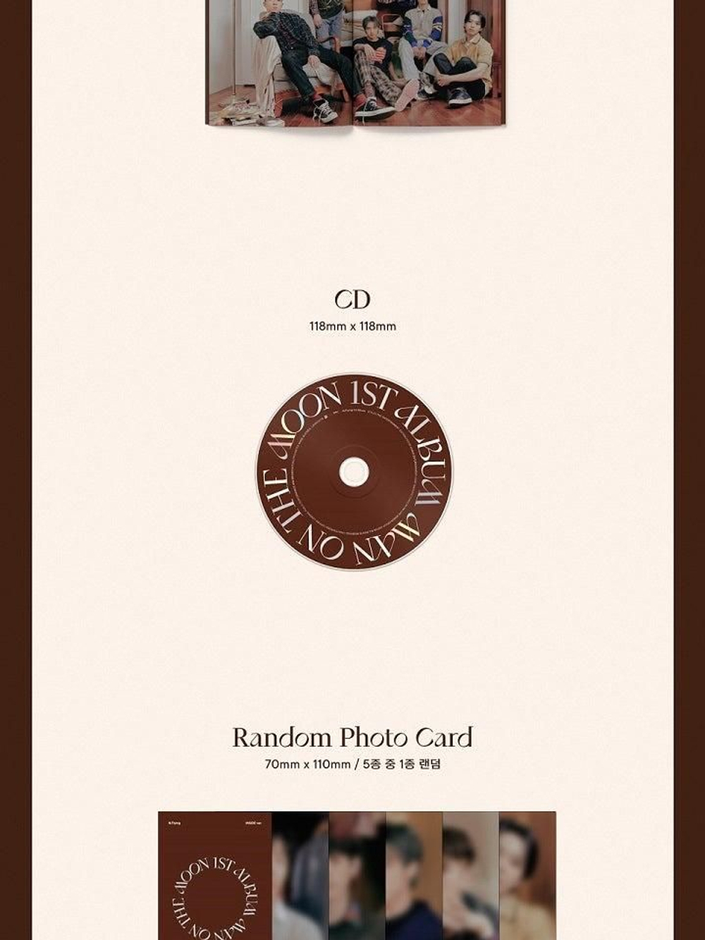 Альбом N.Flying - MAN ON THE MOON 1st Album RANDOM Version