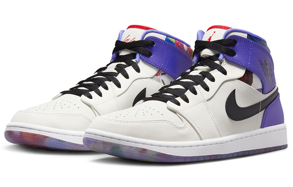 Кроссовки Jordan Air Jordan 1 Air Jordan 1 Mid "Flower Garden"