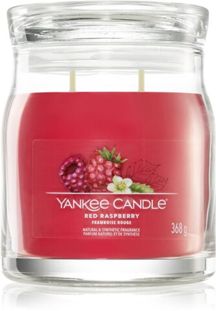Yankee Candle Red Raspberry - I. Фирменная ароматическая свеча /   368  g  / GTIN 5038581125077