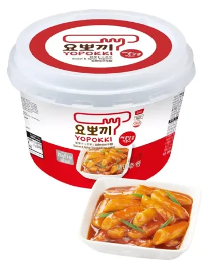 Рисовые клецки Токпокки в сладко-остром соусе 210 г