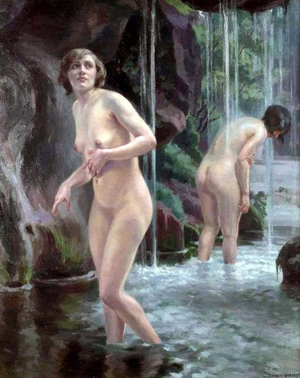 Suzanne Daynes-Grassot (1884-1976) - эротическое искусство французского художника