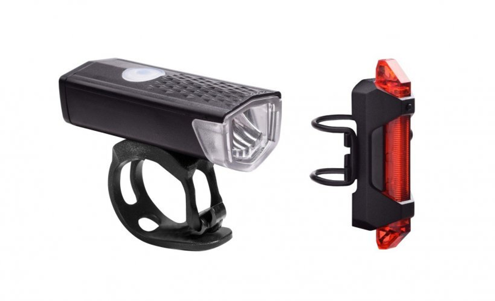 Набор Фонарей Rfr Power Lighting Set Usb Black