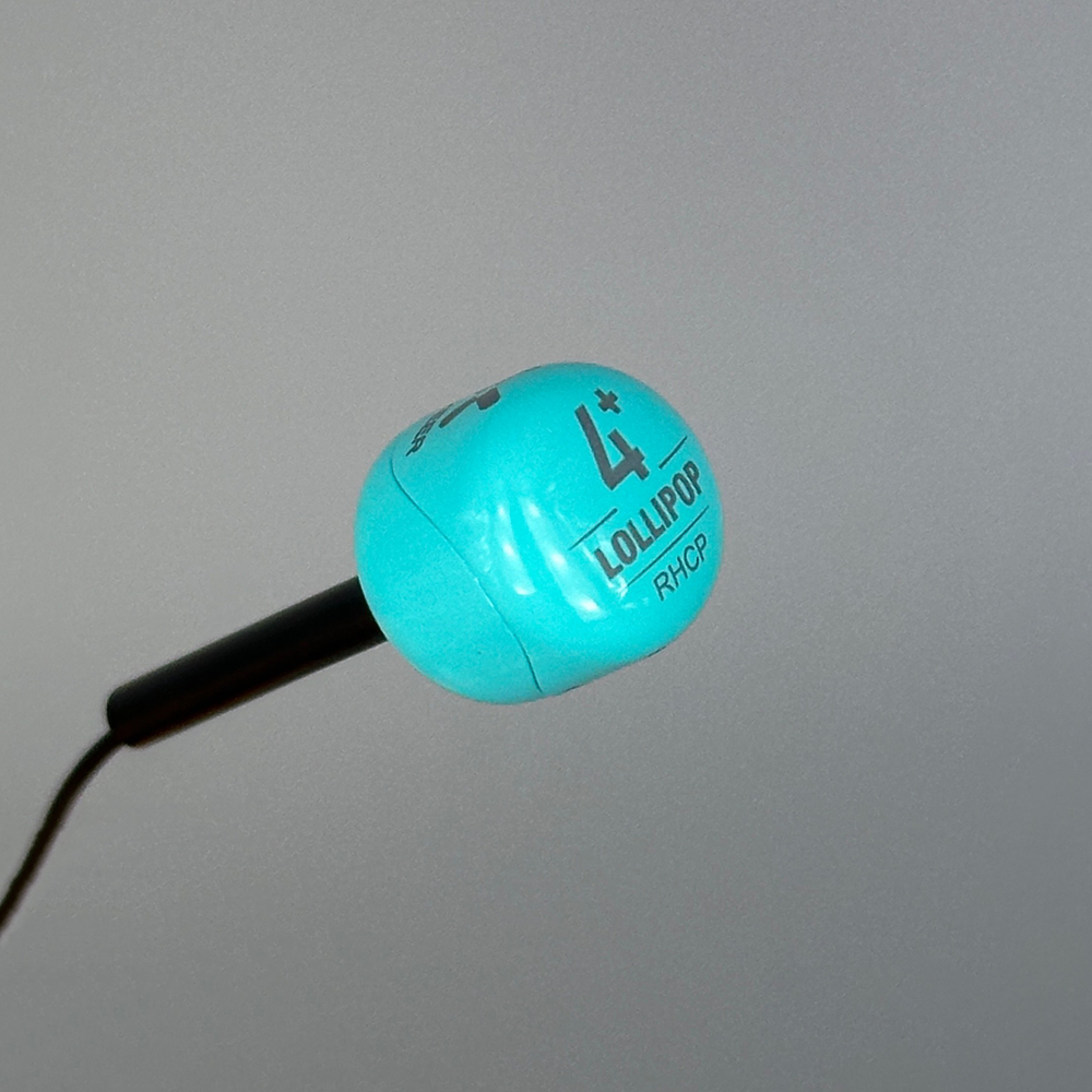 Антенна FOXEER Lollipop 4plus RHCP/MMCX угловой/трубка короткая (без упаковки 1шт.)