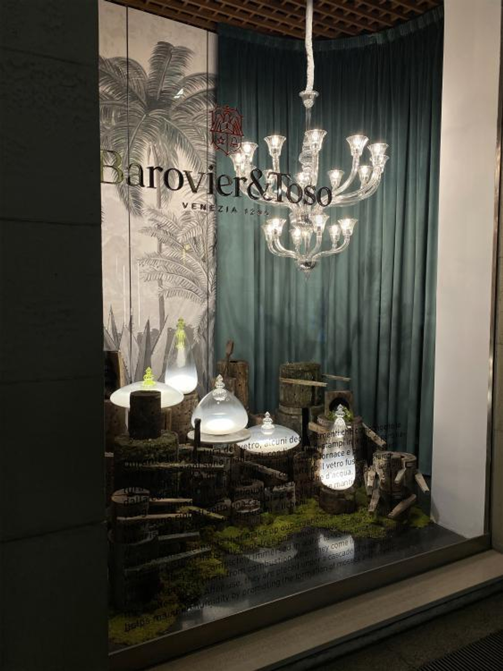 Настольная лампа Barovier&Toso Padma