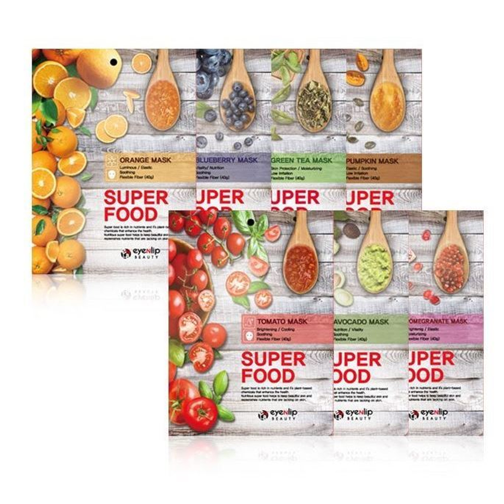 Eyenlip Super Food Mask маска для лица тканевая