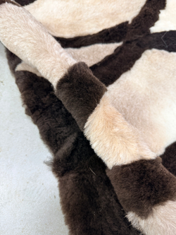 Ковер шкура натуральная овчина меховой