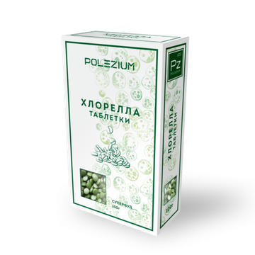 POLEZIUM "Хлорелла органик, ТАБЛЕТКИ", 100г