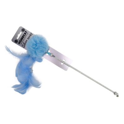 Дразнилка перья 42см ик-160