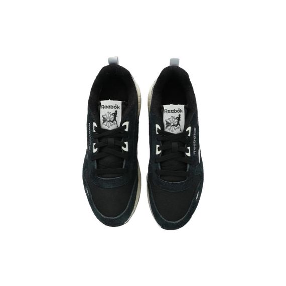 Классические кожаные кроссовки Reebok, Низкие Черные кроссовки