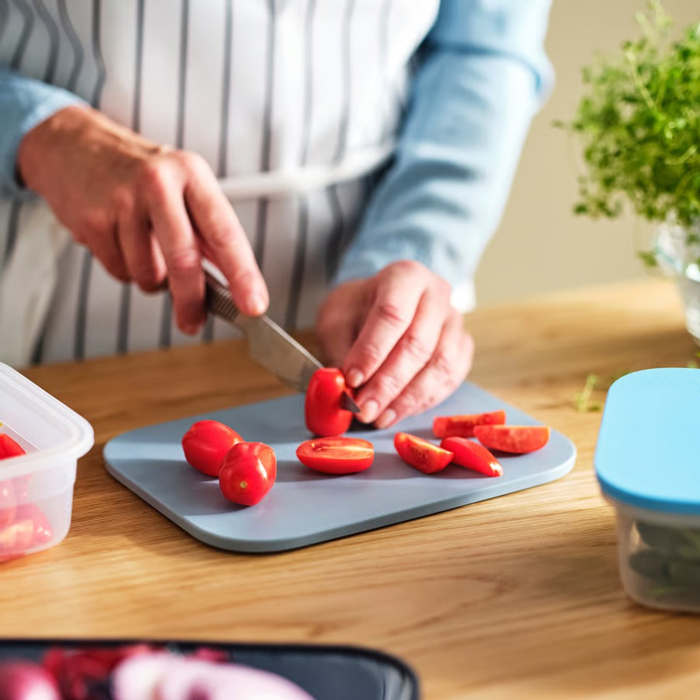 IKEA 365+ Разделочные доски 3 шт 22х16 см, черный/синий