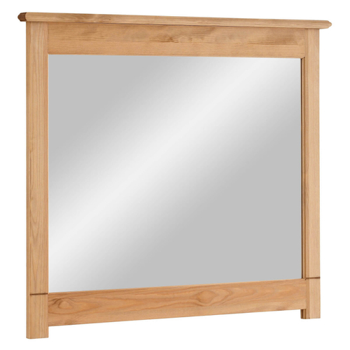 Зеркало навесное в раме Рауна (бейц масло), 100x88x5 см