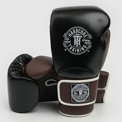 Боксерские перчатки Hardcore Training HardLea Black/Brown