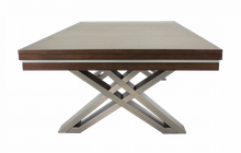 Бильярдный стол для пула RASSON "Pierce" 8 футов (коричневый) с плитой, со столешницей