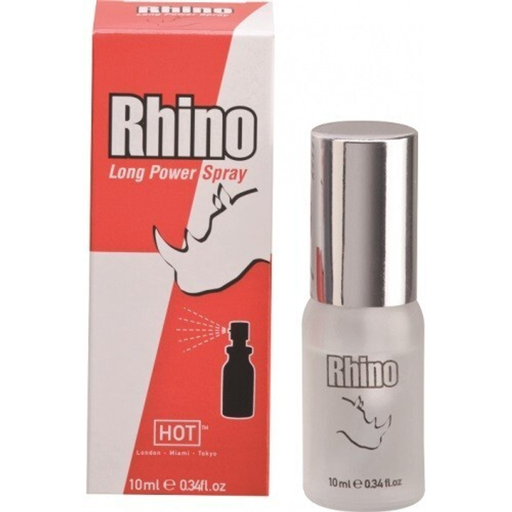 HOT Rhino - Спрей пролонгатор для мужчин, 10мл