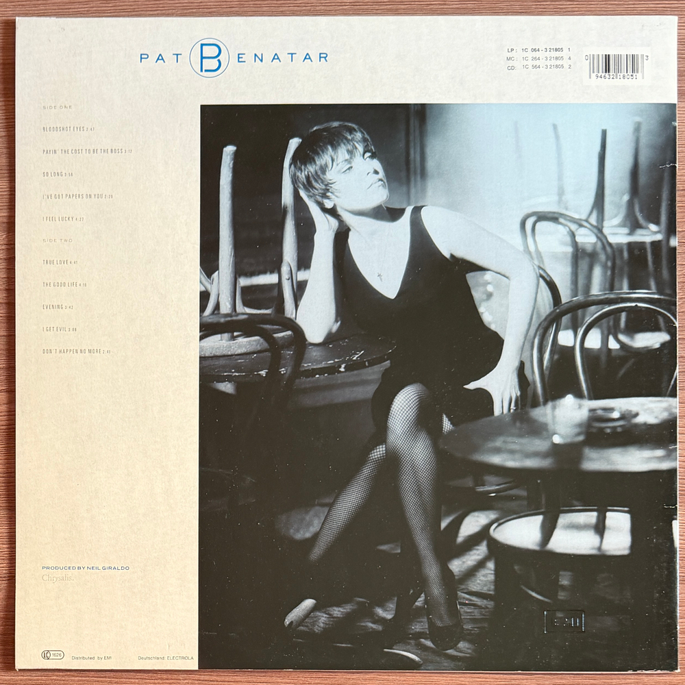 Pat Benatar ‎– True Love (Европа 1991г.) Т