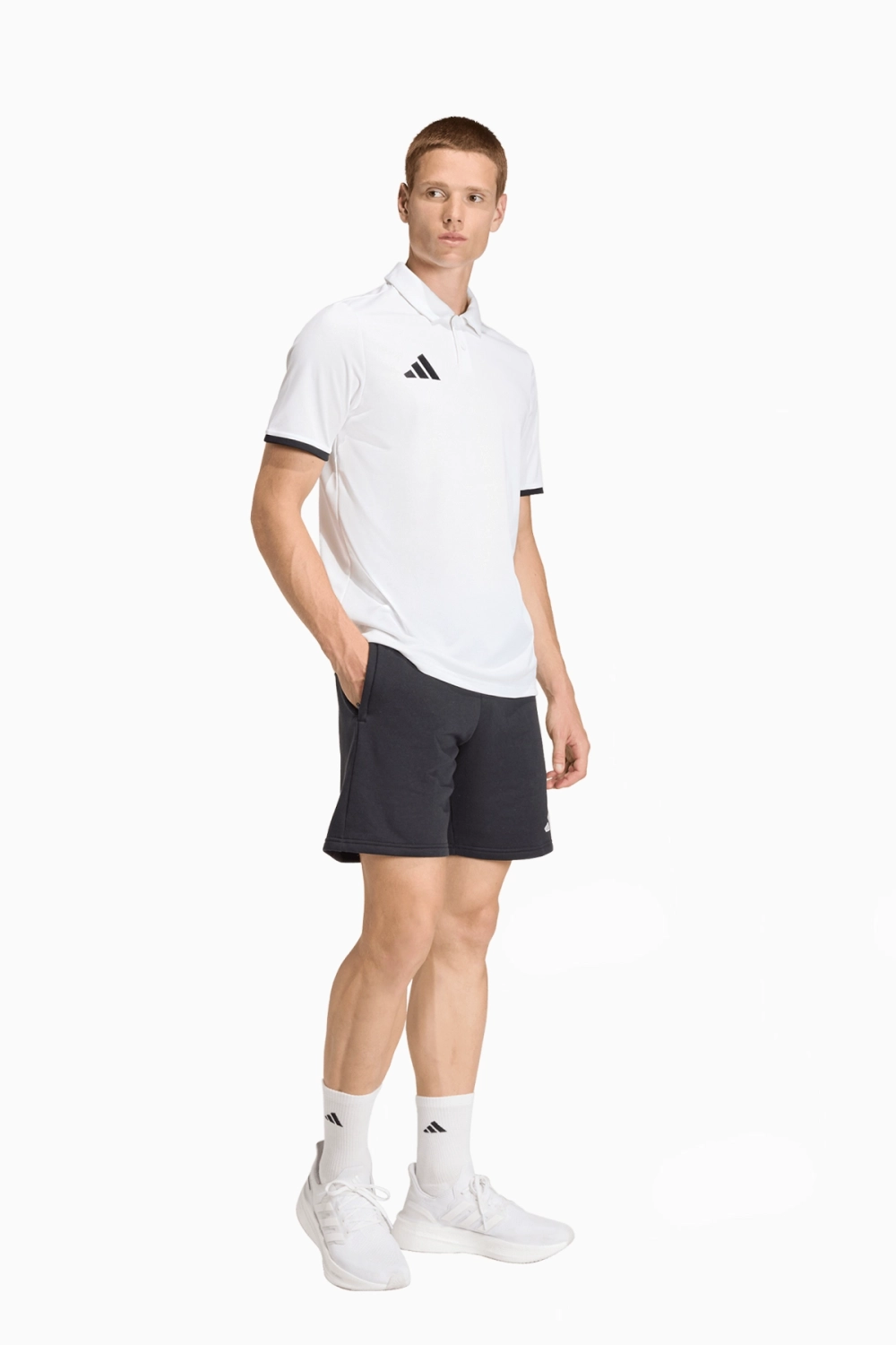 Футболка adidas Entrada 26 Polo - белый
