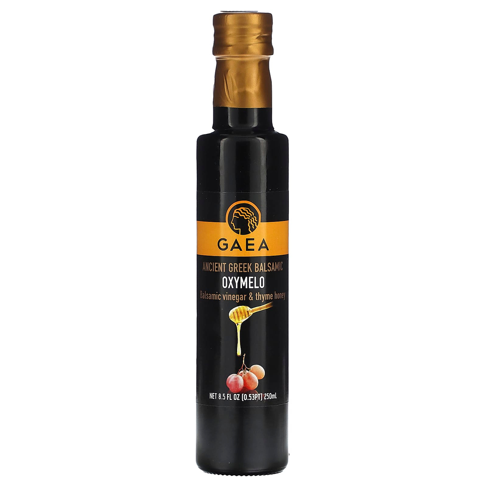 Gaea, Ancient Greek Balsamic, OXYMELO, бальзамический уксус и чабрец, 250 мл (8,5 жидк. унц.)