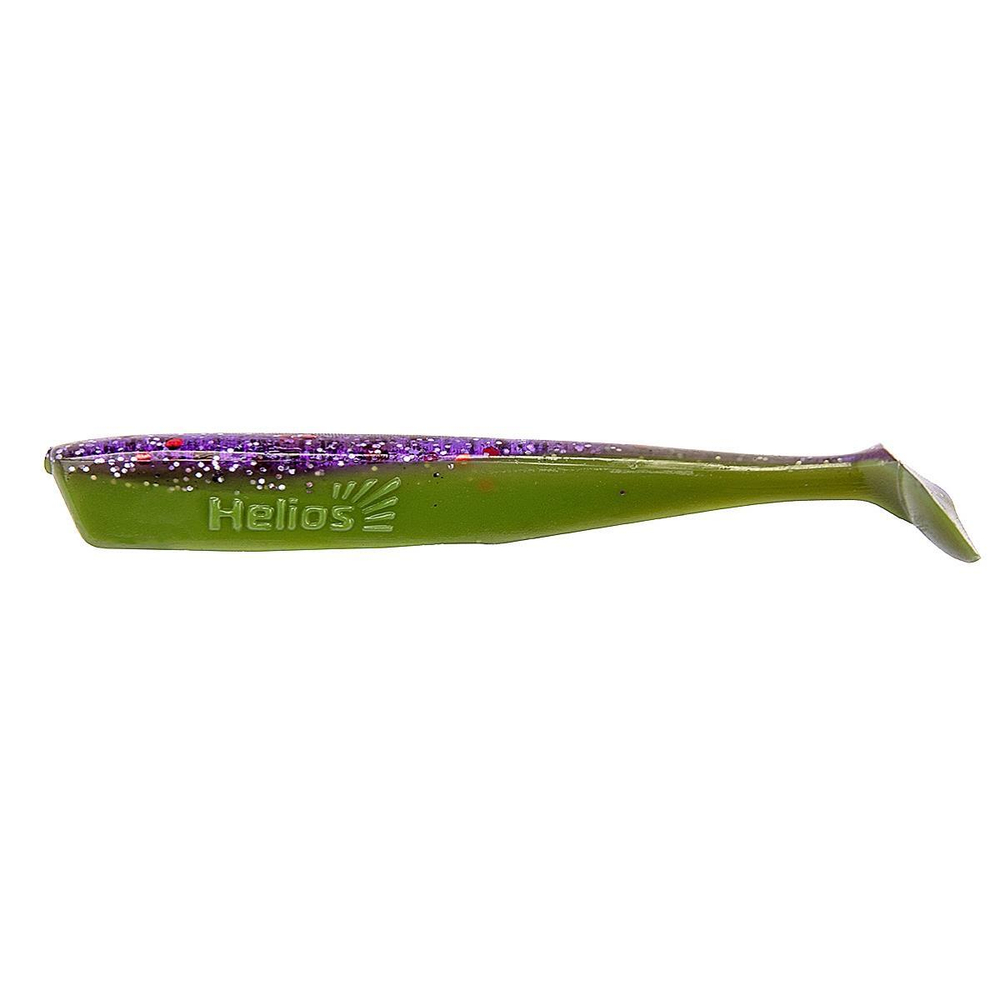 Виброхвост несъедоб. Chebak 3,15"/8 см Fio & Lime 100шт. (HS-3-014-N) Helios